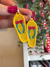Pendientes FSL Flip Flop - Pendientes de encaje independientes en el aro