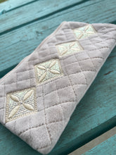 Tiled Sparkle Blossom Quilted Fully Lined Zipper Bags for your 4x4,  5x7, and 6x10 hoops