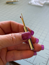 Gray-Layered Handmade Double Ended Sewing Tool