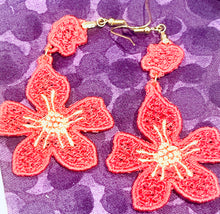 Flower Mylar encaje independiente Suncatcher o marcador para aros 4x4