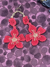 Flower Mylar encaje independiente Suncatcher o marcador para aros 4x4