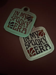 In My Spooky Era Bag Tag Embroidery Design