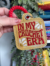 In My Crochet Era Bag Tag Embroidery Design