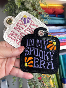 In My Spooky Era Bag Tag Embroidery Design