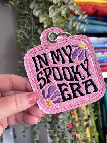 In My Spooky Era Bag Tag Embroidery Design