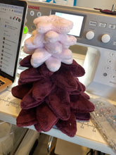 Puffy Leaf Stuffies 4x4 y 5x7 en el diseño de bordado de aro SET