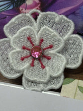 Pendientes Poppy Moon FSL - Pendientes de encaje independientes en el aro