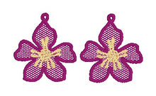 Flower Mylar encaje independiente Suncatcher o marcador para aros 4x4
