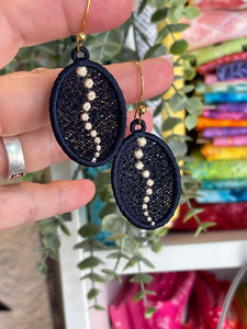 Integral FSL Earrings - In the Hoop Freestanding Lace Earrings