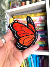 Monarch Butterfly Freestanding Lace (FSL) Suncatcher, ornement ou signet - Dans le fichier de conception de broderie machine Hoop