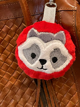 Raccoon Applique Fluffy Puff Design Set- In the Hoop Embroidery Design