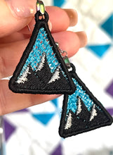 FSL Mountains Earrings SET- In the Hoop Freestanding Lace Earrings