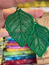 Caladium FSL Earrings SET- In the Hoop Freestanding Lace Earrings