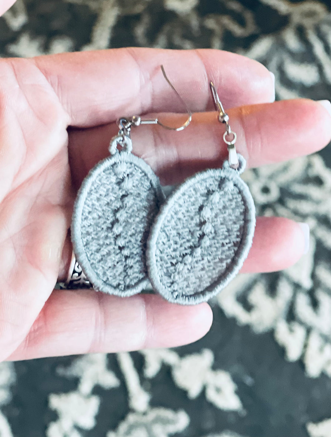 Integral FSL Earrings - In the Hoop Freestanding Lace Earrings