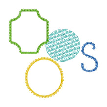 Pendientes Poppy Moon FSL - Pendientes de encaje independientes en el aro