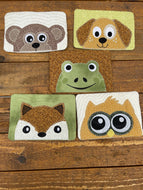 Animal Friends Mug Rug Bundle Set