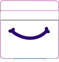 Smile Set of Zipper Bags 4x4, 5x7, 4x9 - Three Sizes for 4x4, 5x7 and 6x10 hoops bundle