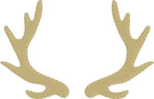Deer Antlers Monogram Frame