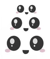 Cute Happy Face Embroidery Design 2 3 4 inches