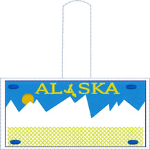 Onglet instantané de broderie de plaque d’Alaska