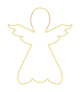 Angel Banner Feltie 4x4 and 5x7 size