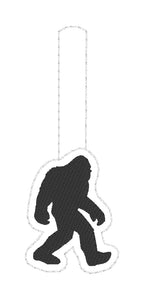 Bigfoot Snap Tab In the Hoop embroidery design