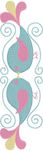 Birdie Borders Embroidery Design Set 4x4 and 5x7 sizes included