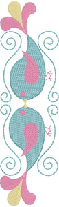 Birdie Borders Embroidery Design Set 4x4 and 5x7 sizes included