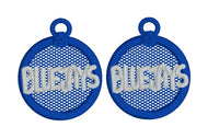 BLUEJAYS FSL Earrings - In the Hoop Freestanding Lace Earrings