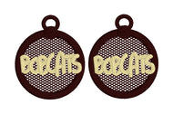 BOBCATS FSL Earrings - In the Hoop Freestanding Lace Earrings