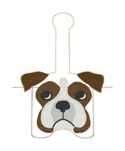 Boxer Hand Sanitizer Holder Snap Tab Version In the Hoop Embroidery Project 2 oz for 5x7 hoops