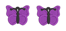 Butterfly FSL Earrings - In the Hoop Freestanding Lace Earrings