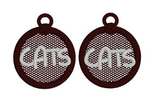 CATS FSL Earrings - In the Hoop Freestanding Lace Earrings