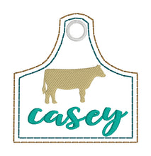 Cow Tags - Personalizable Tags Set of TWO Designs