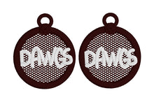 DAWGS FSL Earrings - In the Hoop Freestanding Lace Earrings