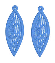 2023 Wedge FSL Earrings - In the Hoop Freestanding Lace Earrings