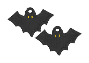 Bat FSL Earrings - In the Hoop Freestanding Lace Earrings