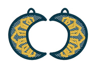 Boucles d’oreilles Crystal Moon FSL - Boucles d’oreilles en dentelle autoportantes In the Hoop