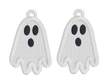 Ghost FSL Earrings - In the Hoop Freestanding Lace Earrings