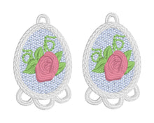 Rosie Cascarone Eggs FSL Earrings - In the Hoop Freestanding Lace Earrings
