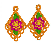 Boucles d’oreilles Viva Fiesta FSL - Boucles d’oreilles en dentelle autoportantes In the Hoop