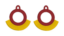 Diseño de bordado de pendientes de flecos de encaje independientes Fiesta