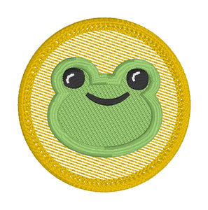 Froggy Patch embroidery design