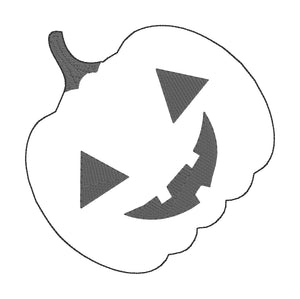 Halloween Oversized Felties for Wreaths or Banners - Set of three Ghost Jack O Lantern Pumpkin Bat
