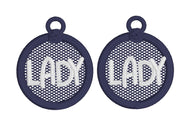 LADY FSL Earrings - In the Hoop Freestanding Lace Earrings