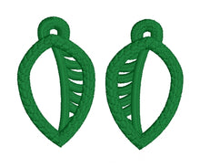 Open Leaves SET FSL Earrings - In the Hoop Freestanding Lace Earrings