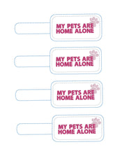 Pet Home Alone Snap Tab