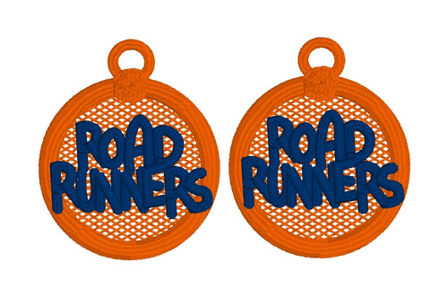 Pendientes ROAD RUNNERS FSL - Pendientes de encaje independientes en el aro