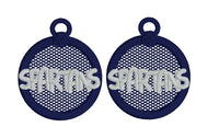 Pendientes Spartans FSL - Pendientes de encaje independientes en el aro