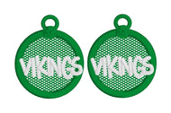 Pendientes Vikings FSL - Pendientes de encaje independientes en el aro